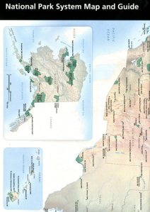 National Park System Map and Guide  ISBN: 9780912627878 available from http://bookstore.gpo.gov