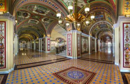 US Capitol The Brumidi Corridors, from To Make Beautiful the Capitol: Rediscovering the Art of Constantino Brumidi ISBN: 9780160921001
