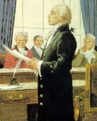 Painting-of-James-Madison-reading-Bill-of-Rights-to-First-Congress