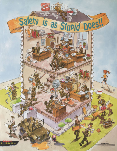 Safety-is-as-stupid-does_DOD-poster